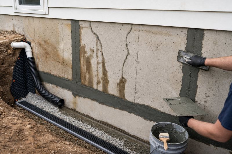 Basement Foundation Repair in Johnston, RI