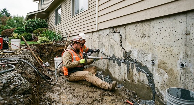 Basement Foundation Repair in New Bedford, MA