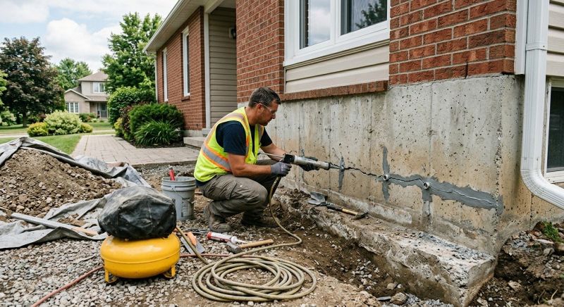 Basement Foundation Repair in Riverside, RI