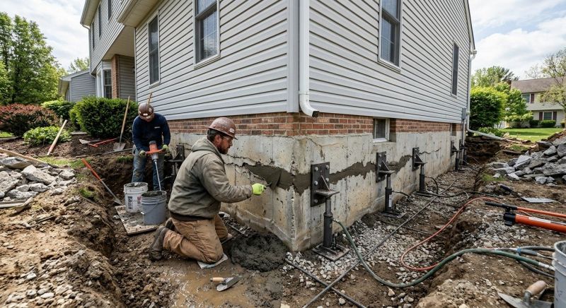 Basement Foundation Repair in Somerset, MA