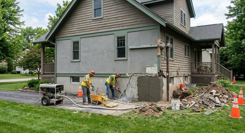 Building Foundation Repair in Coventry, RI