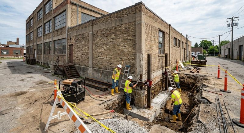 Building Foundation Repair in Jamestown, RI