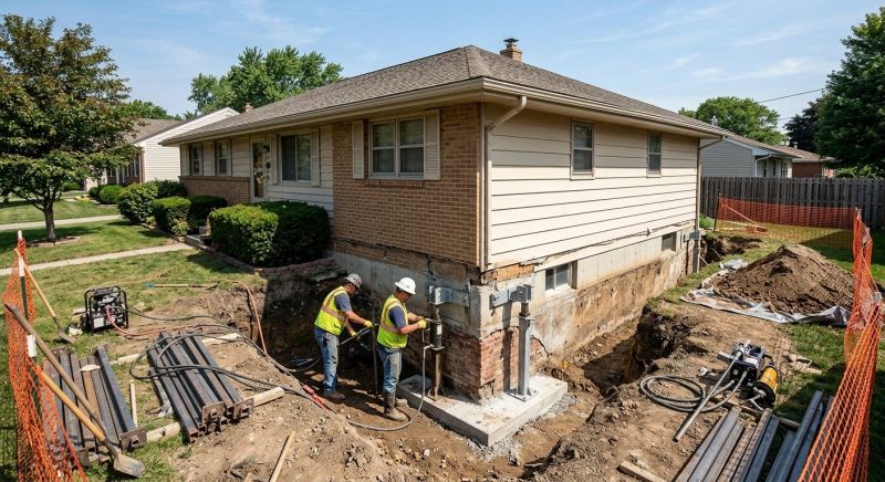 Building Foundation Repair in Marion, MA