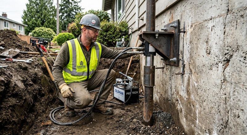 Concrete Foundation Leveling in Rochester, MA