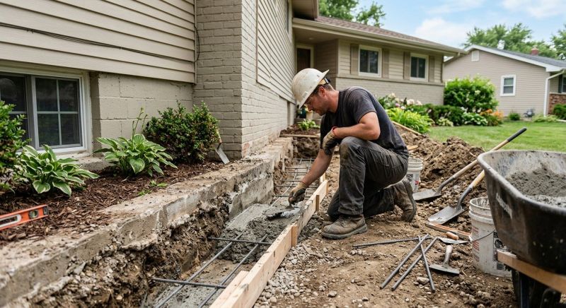 Concrete Foundation Repair in Fairhaven, MA