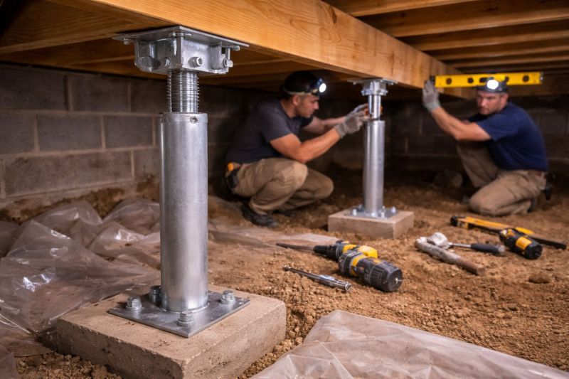 Crawlspace Structural Repair in Fall River, MA