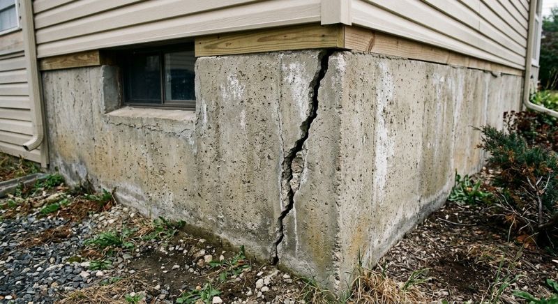 Foundation Crack Repair in West Warwick, RI