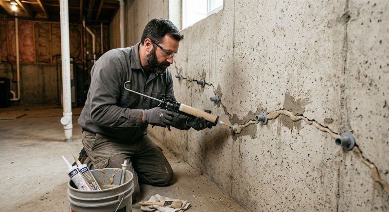 Foundation Cracks Repair in Fall River, MA