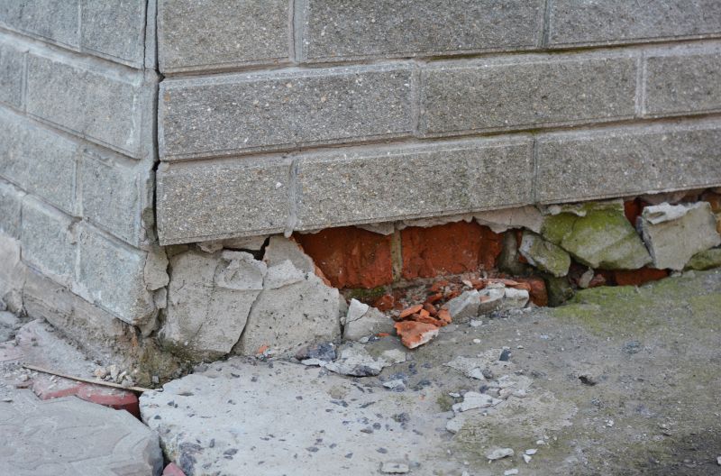 Foundation Damage Repair in Middleboro, MA