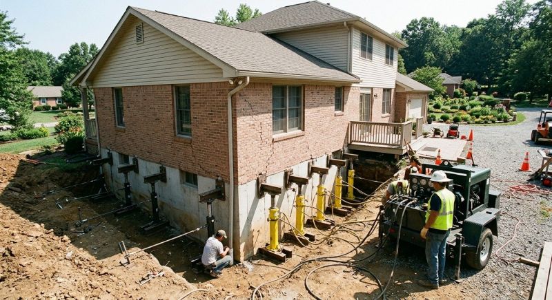 Foundation Jacking in Attleboro, MA