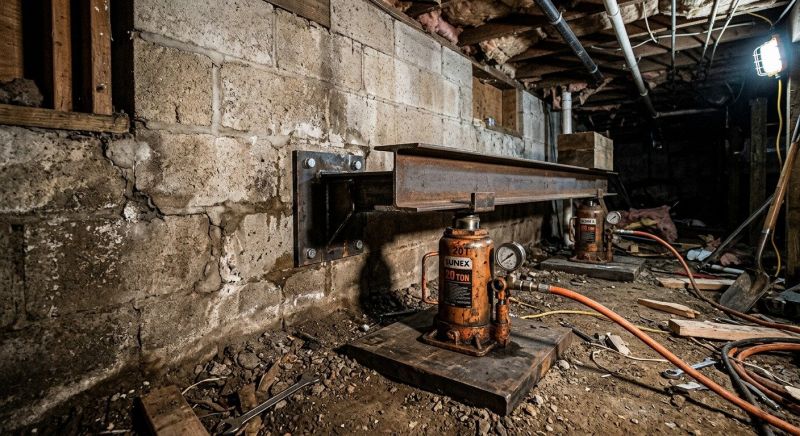 Foundation Jacking in Lakeville, MA