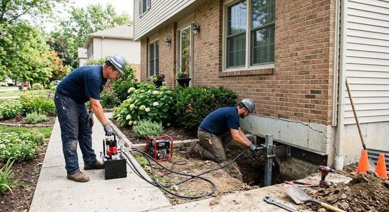 Foundation Jacking in New Bedford, MA