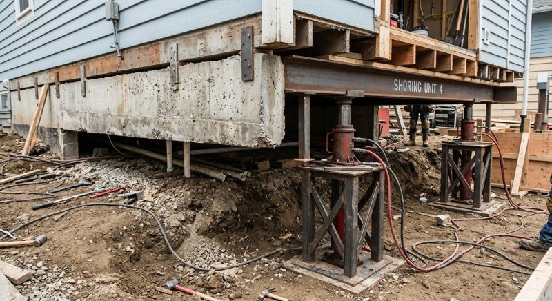 Foundation Jacking in North Dartmouth, MA