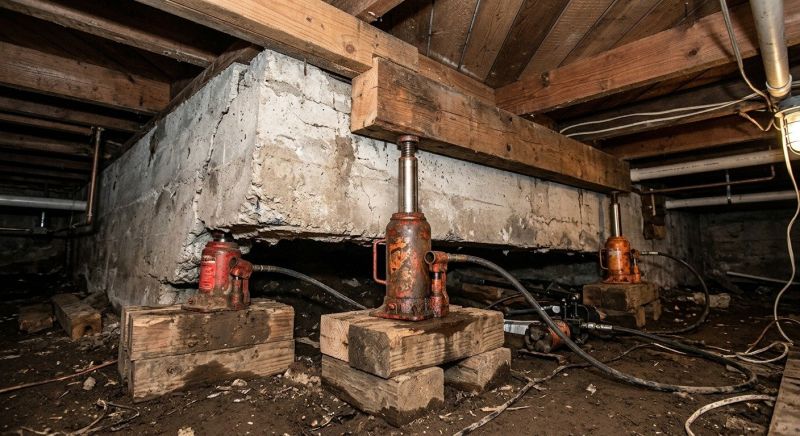Foundation Jacking in Providence, RI