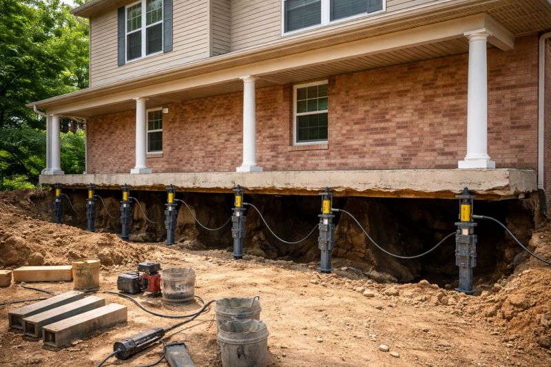 Foundation Jacking in Tiverton, RI