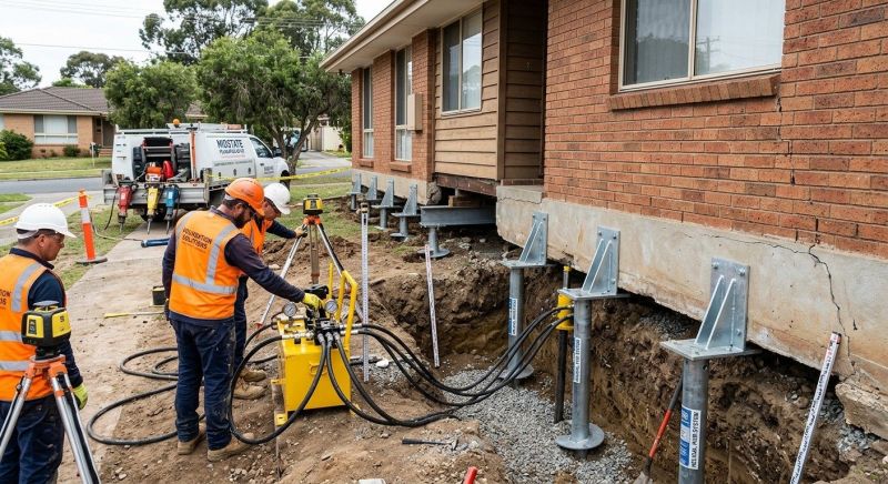 Foundation Jacking in Washington County, RI