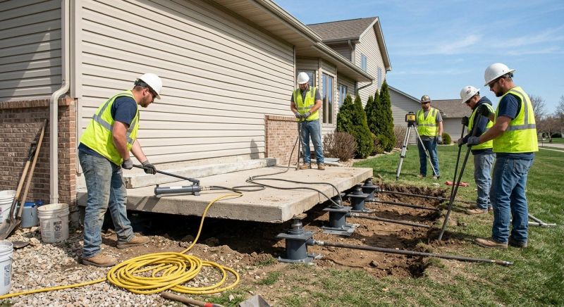Foundation Lifting in Bristol County, RI
