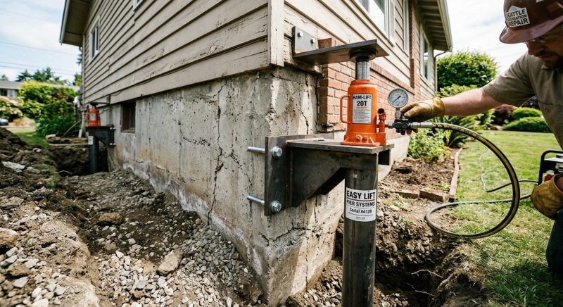 Foundation Lifting in Middleboro, MA