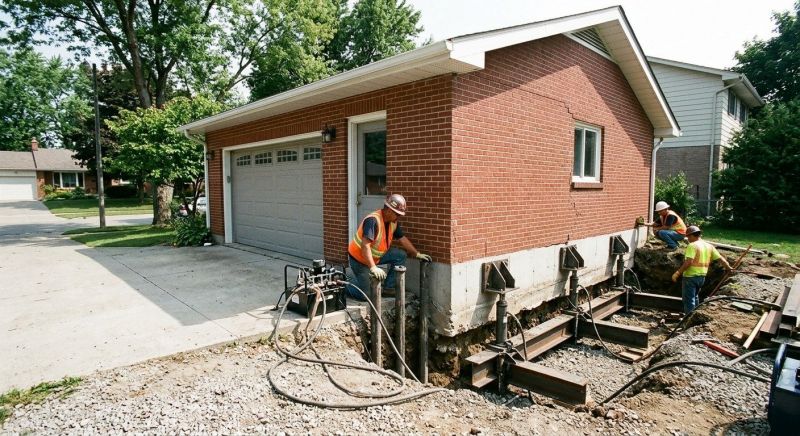 Foundation Lifting in South Easton, MA