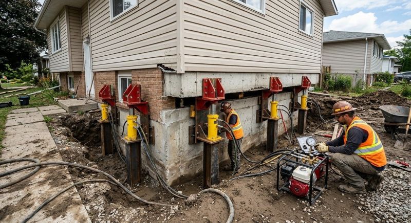 Foundation Lifting in Washington County, RI