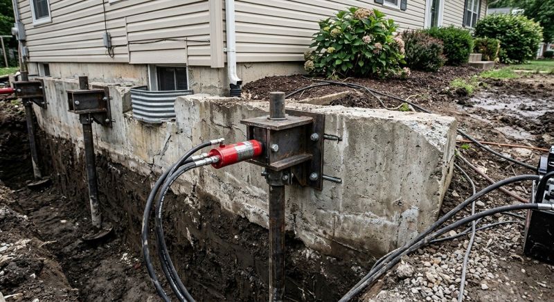 Foundation Pier Leveling in Fall River, MA