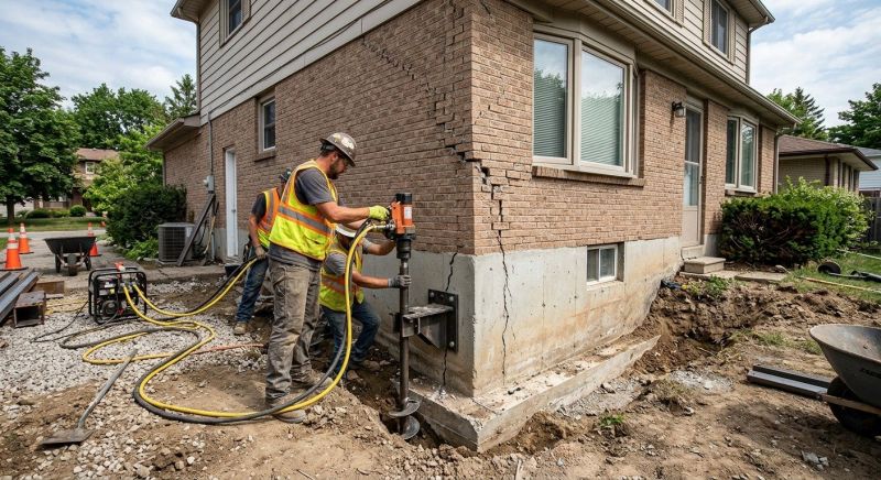 Foundation Raising in North Kingstown, RI