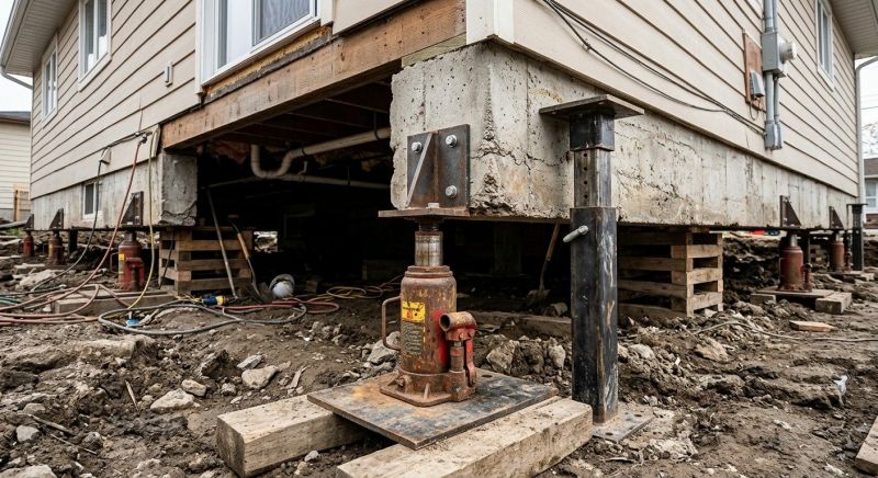 Foundation Raising in Warwick, RI