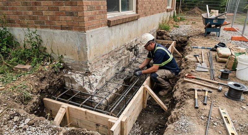 Foundation Repair in Coventry, RI