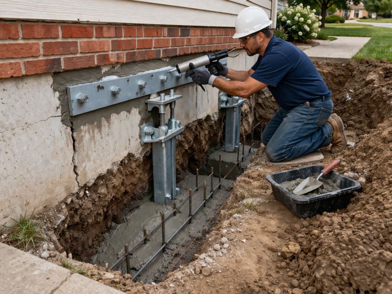 Foundation Repair in East Bridgewater, MA