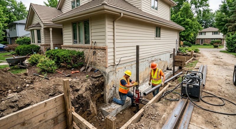 Foundation Repair in Warren, RI