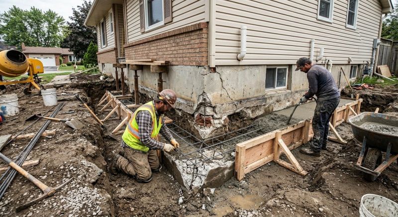 Foundation Repair in Washington County, RI