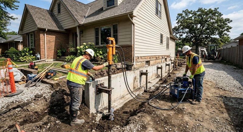 Foundation Stabilizing in Bristol County, MA