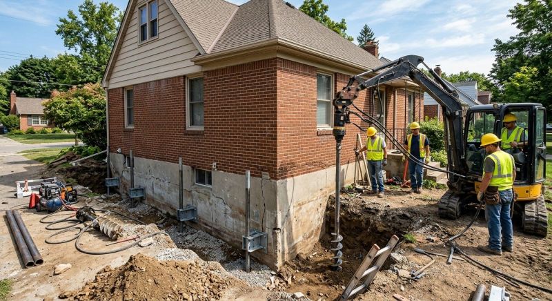Foundation Stabilizing in Bristol, RI