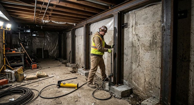 Foundation Stabilizing in Coventry, RI
