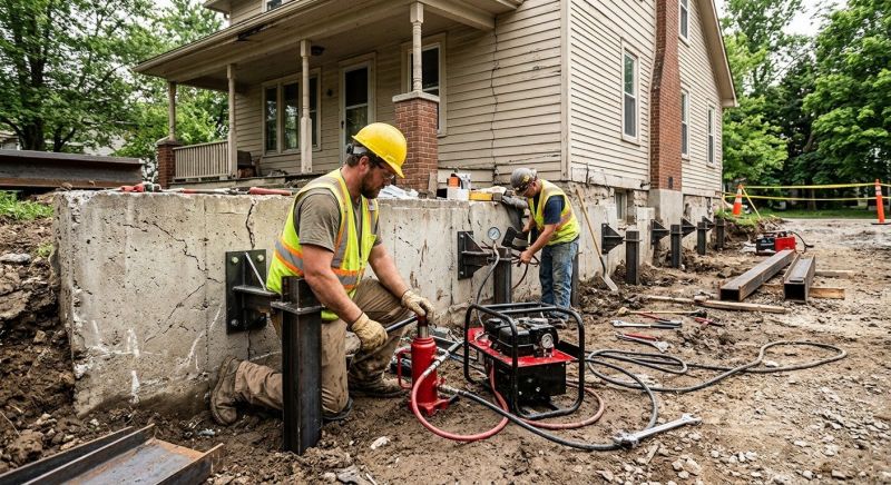 Foundation Stabilizing in Dighton, MA