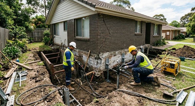 Foundation Stabilizing in Middleboro, MA