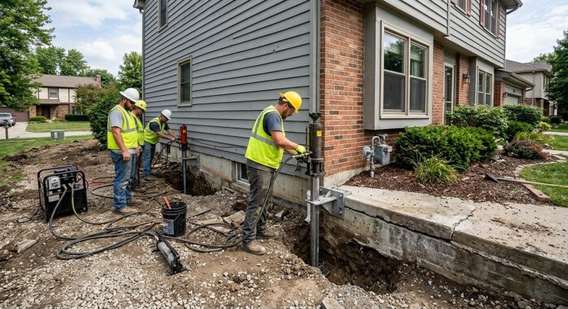 Foundation Stabilizing in Wareham, MA