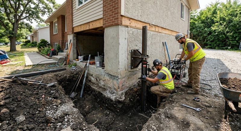 Foundation Structural Repair in Plainville, MA