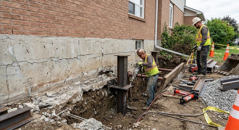 Foundation Structural Repair in Rochester, MA