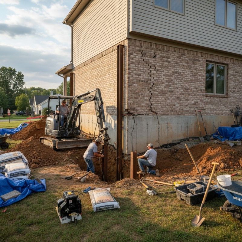 Foundation Structural Repair in Tiverton, RI