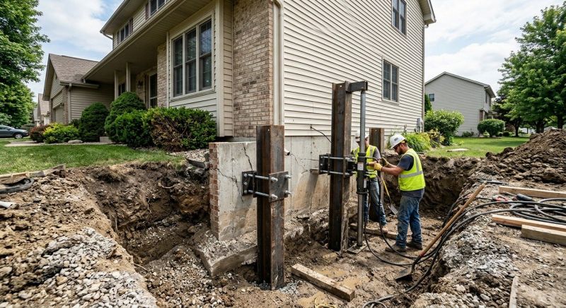 Foundation Underpinning in Fall River, MA