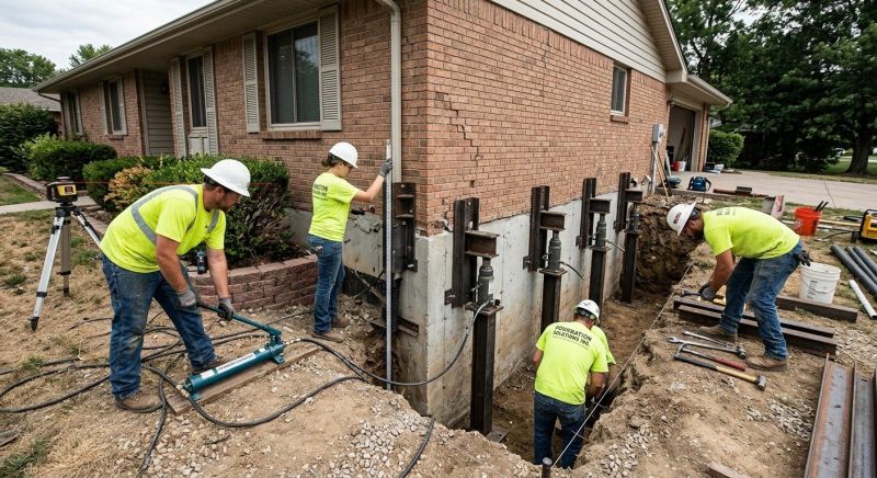 Home Foundation Leveling in Norton, MA