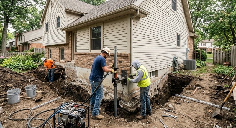 Home Foundation Repair in Swansea, MA