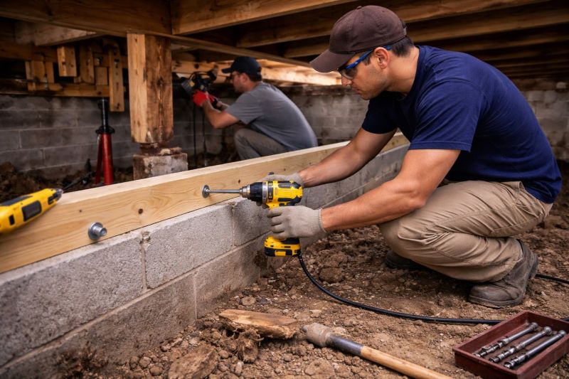 House Foundation Repair in East Providence, RI