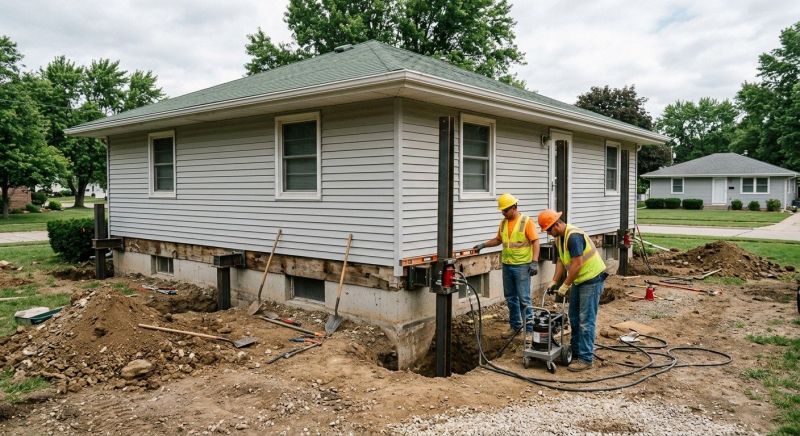 House Leveling in Raynham, MA