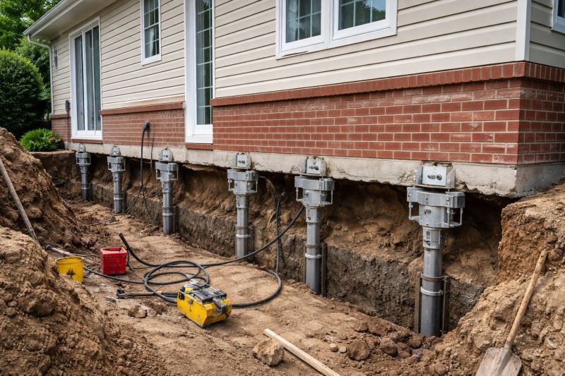 House Underpinning in Fall River, MA