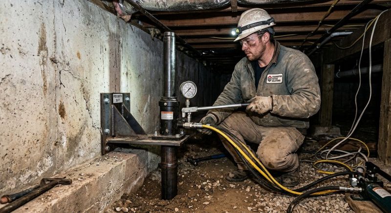 Settling Foundation Service in Fall River, MA