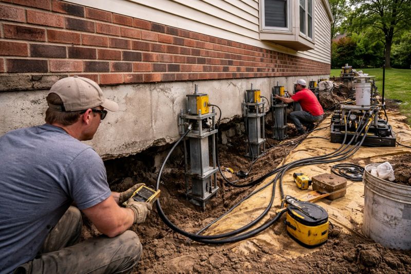Settling Foundation Service in Seekonk, MA