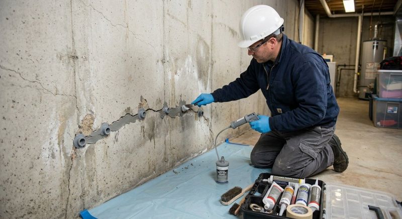 Structural Crack Repair in Fall River, MA