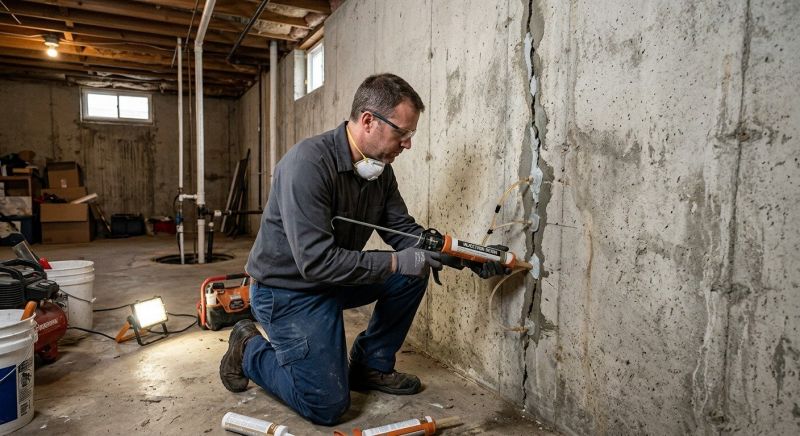 Structural Crack Repair in Fall River, MA
